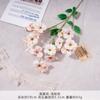 Flor de Begonia Flor Artificial Simulada Ramo Hecho a Mano para Boda Flor de Seda Flor Decorativa Artificial Venta al por Mayor Arreglo de Boda Arreglo de Flor de Piso