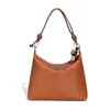 Bolsa Longchamp Estilo Preguiçoso Hobo, Versátil para o Dia a Dia, Bolsa Tote de Nylon de Grande Capacidade, Impermeável e Resistente ao Desgaste, Bolsa Feminina de Ombro Único ou Transversal