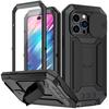 Adequado para Capa Três-Resistente para Celular Iphone14Promax Capa para Celular Apple 15 Suporte Anti-Queda Capa para Celular 13 Venda Quente Transfronteiriça