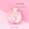 Sanrio Hello Kitty Vajilla Infantil Mesa para Niños Hogar Bol para Comida de Bebé Plato con Compartimentos Impermeable Antiescaldados Forma de Plato Taza de Leche