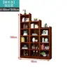 Estante de livros infantil para uso doméstico, estante de armazenamento de chão, prateleira multicamadas espessada, estante combinada infantil de chão, armário de armazenamento, estante