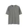 Ropa para Hombre Jie Zhan Lujo Ligero Old Money Camiseta de Doble Cara 2026 Nueva Llegada Primavera/Verano Color Sólido Simple Básica Versátil Manga Corta Personalizable