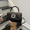 Bolsa Transversal de Ombro Único Luxuosa Elegante da Moda com Cravação de Diamantes Verão 2026 Nova para Mulheres