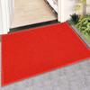 Alfombra de bienvenida de anillo de seda de PVC de puerta a puerta Alfombra de piso de bienvenida Alfombra para pies de entrada de puerta engrosada