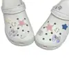 Encantadores dijes decorativos para zapatos estilo Océano de Dibujos Animados para Accesorios Crocs Árbol de Coco Pececito Gato KT Hebillas Desmontables para Zapatos