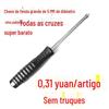 Fabricantes 5mm Phillips chave de fenda 5.0 palavra chave de fenda brinquedo eletrodomésticos desmontagem máquina de manutenção ferramenta chave de fenda presentes