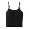 Camisola Versátil de Verano para Mujer con Copa de Aire, Mantenimiento, Ropa Interior, Ropa Exterior, Anti-Exposición, Delgada, Top Básico
