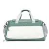 Wet and Dry Separation Sports Fitness Bag Large Capacity Independent Shoe Compartment Hospital Bag for Childbirth Commuting Business Trip Work Short-Distance Travel Bag