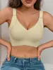 Ropa Interior Invisible Sin Costuras de Talla Grande Nueva de Verano para Mujeres con Senos Grandes que Muestran Sujetador Push-Up y Pull-Up Pequeño Sin Aros Venta al por Mayor