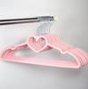 Percha de Plástico para Ropa Infantil de 33 CM Mariposa Amor Sol Lindo Estampado Percha Rosa para Niños Menores de 10 Años