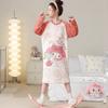 Pijamas para Niños Otoño e Invierno Franela Camisón para Niñas Dulce y Lindo Dibujos Animados Casual Cálido Pequeño, Mediano y Grande Camisón para Niños