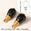 Agata do Xizang Pagode de Três Vias Cabeça de Buda Brinquedo Pulseira de Três Vias Pulseira com Contas Pingente DIY Acessórios Acessórios Atacado