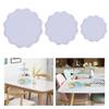 Yixing DIY Transfronterizo Estilo 2 Ins Bandeja de Tres Niveles con Forma de Flor Plato de Frutas Bandeja de Té Mesa Fruta Molde de Silicona