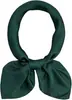 Lenço de Seda Fino de Cor Sólida 70cm para Comércio Exterior Transfronteiriço, Lenço Quadrado Simples de Imitação de Seda, Lenço Feminino de Moda para o Dia a Dia, de Alta Qualidade