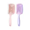 Suministro Exclusivo Transfronterizo de Peines de Costilla para Mujer, Peines de Estilismo para Cabello Graso, Peines de Peluquería, Peines de Alto Volumen, Peines Grandes Curvos con Forma de Espiral para Mosquitos, Peines de Masaje