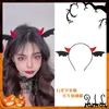 Cosplay de Halloween Diablillo Divertido Diadema Calavera Fantasma Pinza de Calabaza Accesorios de Disfraz para Mujeres