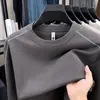 Sudadera de cuello redondo para hombre de alta calidad transfronteriza, nuevo modelo de otoño 2026, versátil, suave, cómoda, camiseta básica casual para hombre