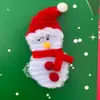 Acessórios de Cabelo Varinha Twist de Natal Grampo Árvore de Natal Grampo Bico de Pato Feito à Mão Clipe Lateral para Franja Feminina Broche Tendência Personalizada