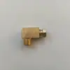 Juego de Montaje: Conector Recto de Tres Vías, Conector en Ángulo Recto, Núcleo de Expansión, Engrasador de Acero al Carbono, Juego de Cinco Piezas para Extremo de Eje