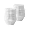 Vasos de Papel Desechables para Pasteles de Nieve, Papel Impermeable y a Prueba de Grasa, Redondos, Resistentes a Altas Temperaturas, Vasos de Papel para Pasteles de Grado Alimenticio, Venta al por Mayor