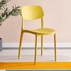 Cadeira de Plástico Casa Confortável Simples Cadeira de Jantar Fabricante Moderna Simples Banco Celebridade da Internet Personalizado Econômico Cadeira com Encosto