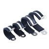 Abrazadera de tubo de acero inoxidable 304 con tira de goma para montar a caballo, tipo U, tipo R, hebilla de tubo galvanizada, abrazadera de tubo, cable de fijación, abrazadera de manguera, bloqueo