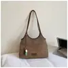 Bolso de Hombro Simple Retro Shuai Mi Home para Mujer Verano 2026 Nuevo Bolso de Axila Gran Capacidad Casual Vacaciones