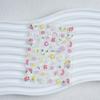Nuevo sticker para uñas con arte de uñas de flores de primavera en relieve, margarita pequeña, pintura al óleo tridimensional, flor pequeña, viento lindo para niña, sticker para uñas