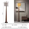 Luminária de Chão Vertical Design Criativo Ins Grande Sala de Estar Quarto Estilo Simples Retrô Escandinavo Atmosférico Wabi-Sabi