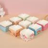 Copo Quadrado Descartável Resistente a Altas Temperaturas para Bolo, Porta-Copos de Papel para Chiffon de Hokkaido, Copo para Forno, Copo para Muffin 100