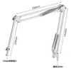 Suporte de Celular para Pessoa Preguiçosa, Suporte para Tablet, iPad, Computador para Cama, Mesa de Cabeceira, Mesa, Braço de Metal, Perfeito para Assistir Séries, Transmissões ao Vivo e Filmar