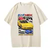 Camiseta Masculina Honda JDM Streetwear Japonês Algodão Verão