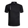 Roupa de Trabalho de Chef Manga Curta Respirável com Logo para Primavera e Verão para Catering, Restaurantes de Hot Pot, Restaurantes, Hotéis e Cozinhas