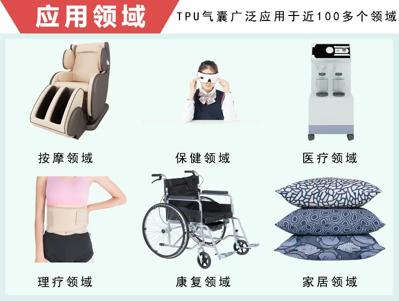 TPU复合布气囊应用领域