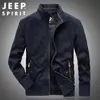 Jaqueta Masculina Nova Estilo Primavera e Outono Simples e Fashionável Gola Alta Tamanho Grande Jaqueta Oversized Casaco 0255 #