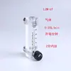 Medidor de flujo de panel LZM-6T flotador de rotor de vidrio gas líquido regulación de flujo de laboratorio Yuyao