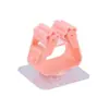 Soporte para mopa sin taladro para el hogar Estante de almacenamiento para baño Colgador de mopa Gancho fuerte para trapos montado en la pared Pinza para mopa