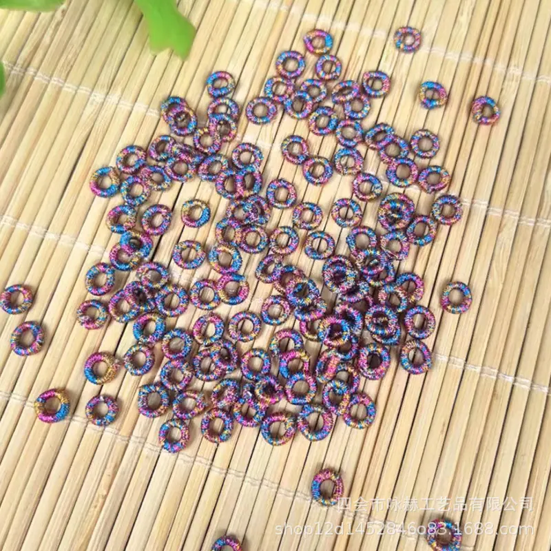 深五彩小号金银线圈