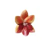 Flor de Orquídea Mariposa Simulada Cabeza de Flor Tacto PU Pasador Guirnalda Boda Decoración DIY Decoración Fabricantes Mayorista