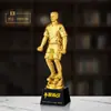 Trofeo de Fútbol Competencia Escolar Premio Bota de Oro Delantero MVP Premio Balón de Oro Resina Creativo Conmemorativo Cristal de Agua Directo