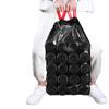 Bolsa con cordón extra gruesa Bolsa de plástico para el hogar Cocina Dormitorio Bolsa de almacenamiento grande negra Empaque al por mayor Bolsa de baño