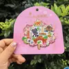 Imán de Metal para Refrigerador Ciudad de Tangshan Fuente Atracción Turística Cultural Check-In Tendencia Nacional Souvenir Hito Creativo Venta al por Mayor
