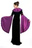Fantasia de Halloween vestido roxo da corte francesa vestido retrô esfregão vestido retrô dama da corte vestido de rainha