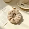 Gomas de Pelo de Colores Caramelo para Mujer, Estilo Coreano Otoño e Invierno, Cintas para el Pelo de Terciopelo de Peluche, Accesorios para el Cabello, Al Por Mayor en Stock