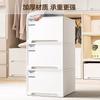 Caja de Almacenamiento Tipo Cajón de Plástico Gran Capacidad Caja para Guardar Ropa Interior Organizador de Ropa Caja de Almacenamiento para Armario