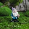 Adornos Artesanales de Resina Estilo Nórdico Dibujos Animados Creativos Enanos Hongo Rana Micro Paisaje Jardín Adornos Decorativos