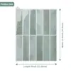 Nuevo Producto en Stock Azulejo de Imitación 3D Pegatinas de Pared Adhesivas Estilo Simple Decorativas Impermeables y a Prueba de Aceite Papel Tapiz para Renovación de Cocina Pegatinas Autoadhesivas