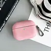 Nueva funda texturizada de cráter lunar adecuada para AirPods Pro 3, funda rígida universal de cuero sintético PU para la nueva 4ª generación, estilo de negocios