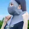 Mascarilla Facial para Beber Agua de Cara Completa con Protección para el Cuello, Mascarilla de Protección Solar de Cara Completa, Protección UV, Parasol, Mascarilla de Protección Solar para Ciclismo al Aire Libre