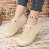 Sapatos Casuais de Tricô Fly de Tamanho Grande para Cruzamento de Fronteiras, Sapatos Slip-On Respiráveis de Solado Macio, Novos Sapatos de Solado Plano, Fornecimento Direto do Fabricante, Dropshipping Disponível